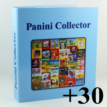 Panini Collector mit 30 Sammelhüllen