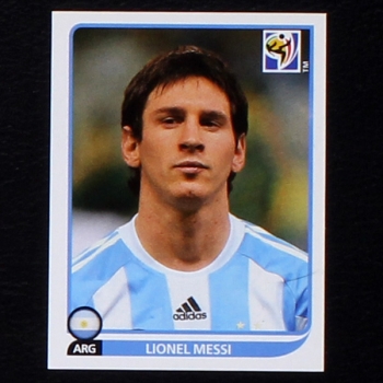 Lionell Messi Panini Sticker - Coca Cola Version