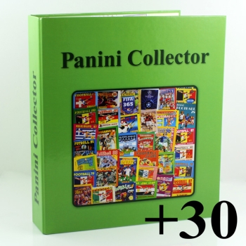 Panini Collector mit 30 Sammelhüllen