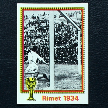 Rimet 1934 Sticker No. 21 Panini - München 74