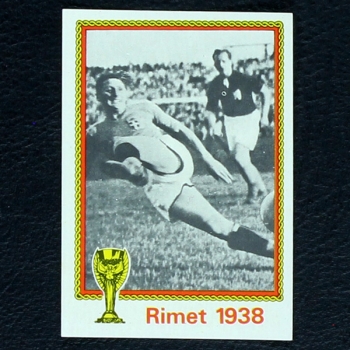 Rimet 1938 Sticker No. 26 Panini - München 74