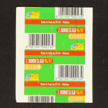 2. Bundesliga 96-97 DS Verlag sticker bag