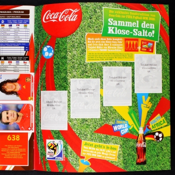South Africa 2010 Panini Sticker Leeralbum - D-Version