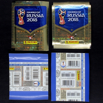 Russia 2018 Panini Sticker Tüte - französische Version