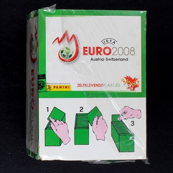 Euro 2008 Panini Sticker Box - grüne Version