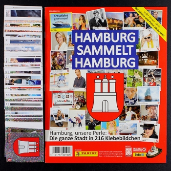 Preview: Hamburg sammelt 1 Juststickit Panini Sticker Album komplett