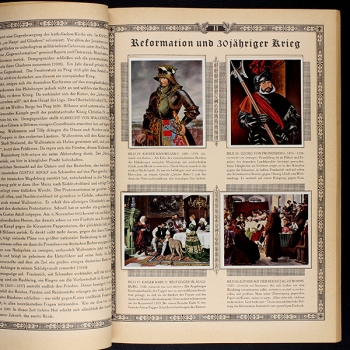 Preview: Bilder Deutscher Geschichte Reemtsma 1936 Album komplett