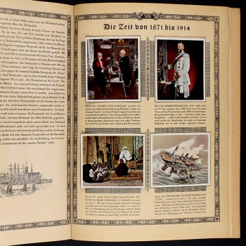 Bilder Deutscher Geschichte Reemtsma 1936 Album komplett