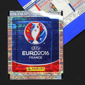 Euro 2016 Panini sticker bag variant blue without barcode