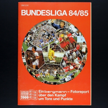 Bundesliga 1984 Bergmann Sticker Album