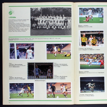 Bundesliga 1984 Bergmann sticker album complete