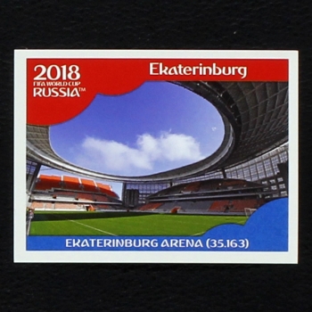 Ekaterinburg Arena Panini Sticker No. 8 - Russia 2018