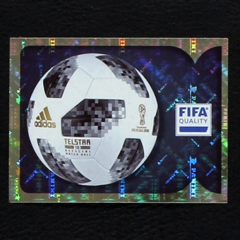 Ball Panini Sticker No. 7 - Russia 2018