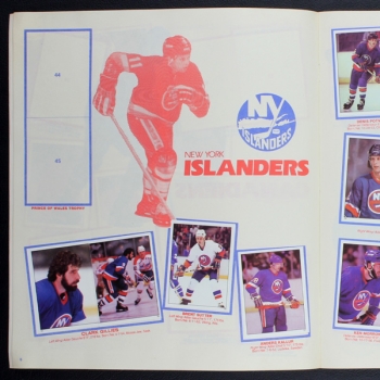 Hockey 1982 PEE CHEE Sticker Album fast komplett -4