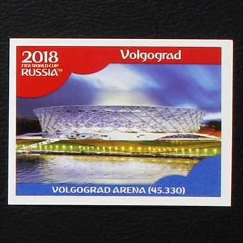 Volgograd Arena Panini Sticker No. 19 - Russia 2018