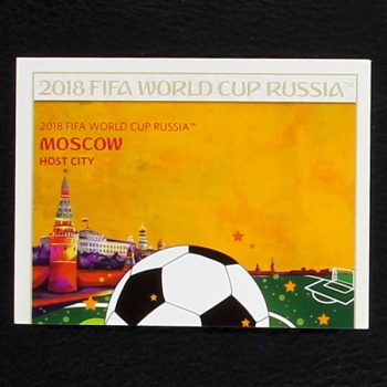 Moscow 1 Panini Sticker No. 20 - Russia 2018