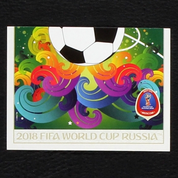 Moscow 2 Panini Sticker No. 21 - Russia 2018