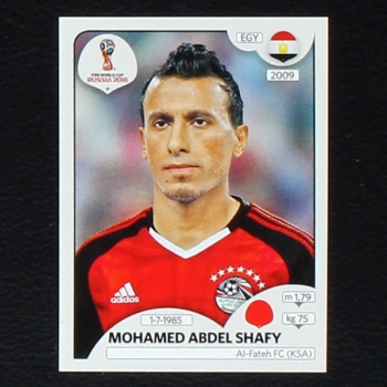 Abdel Shafy Panini Sticker No. 81 - Russia 2018