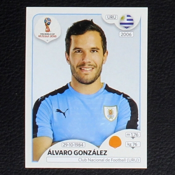 Gonzalez Panini Sticker No. 103 - Russia 2018