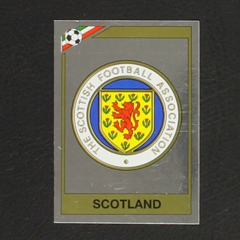 Scottland Panini Sticker Mexico 86