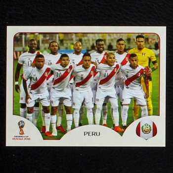 Team Peru Panini Sticker No. 233 - Russia 2018