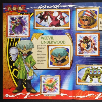 Yu-Gi-Oh! Merlin sticker album complete