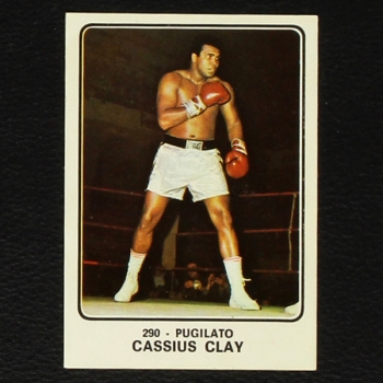 Cassius Clay Panini Sticker Nr. 290 - Campioni dello Sport 1973