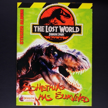 Jurassic Park 2 Merlin Sticker Album komplett