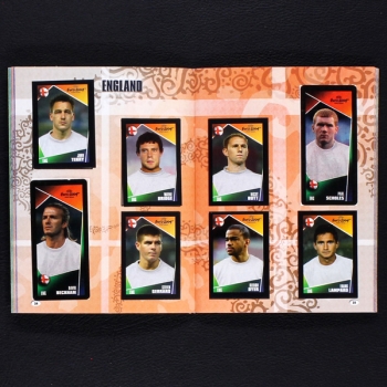 Euro 2004 Panini sticker album complete - Pocket Version