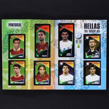 Euro 2004 Panini Sticker Album komplett - Pocket Version
