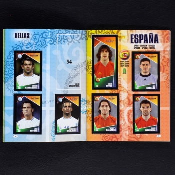 Euro 2004 Panini Sticker Album teilgefüllt - Pocket Version