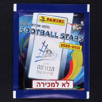 Football Stars 2020 Panini sticker bag - Israel Version blue
