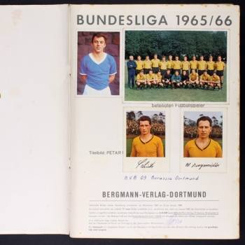 Bundesliga 1965 Bergmann Album komplett