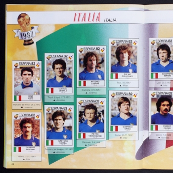 World Cup Story Panini Sticker Album komplett