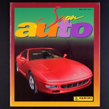 Super Auto Panini Sticker Album