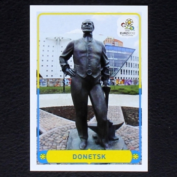 Donetsk Panini Sticker No. 18 - Euro 2012