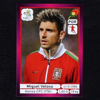 Veloso Panini Sticker No. 270 - Euro 2012