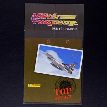 Militär Flugzeuge Panini Sticker Album