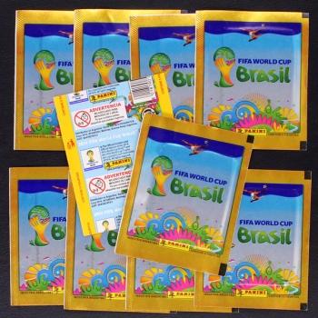 Brasil 2014 Panini Sticker Tüten - Argentina Version