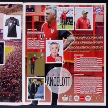 FC Bayern München 2016 Panini Sticker Album komplett