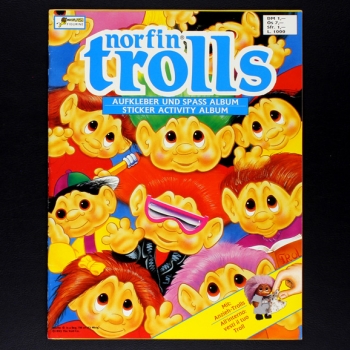 Norfin Trolls Euroflash Sticker Album