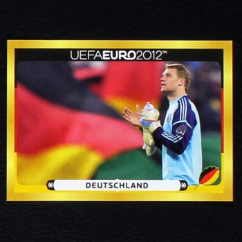 Deutschland Panini McDonalds Sticker No. D19 - Euro 2012