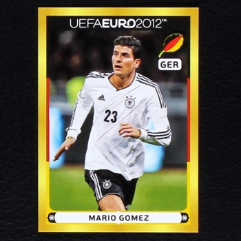 Mario Gomez Panini McDonalds Sticker No. D18 - Euro 2012