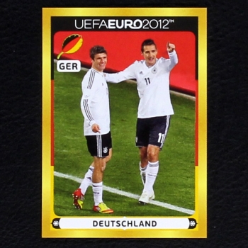 Deutschland Panini McDonalds Sticker No. D17 - Euro 2012