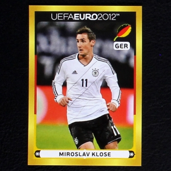 Miroslav Klose Panini McDonalds Sticker No. D16 - Euro 2012