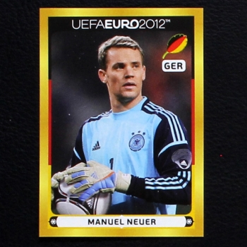Manuel Neuer Panini McDonalds Sticker No. D1 - Euro 2012