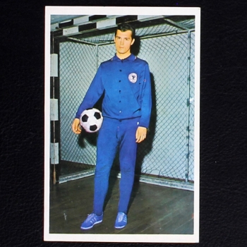 Franz Beckenbauer Bergmann Card  No. 131 - Fußball 1967