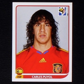 Carles Puyol Panini Sticker No. 565 - Coca Cola Version