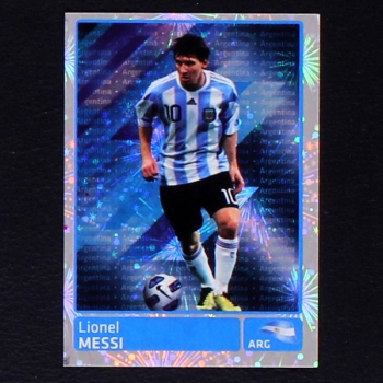Lionel Messi Panini Sticker No. 345 - Copa America Argentina 2011
