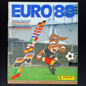 Euro 88 Panini Sticker Album